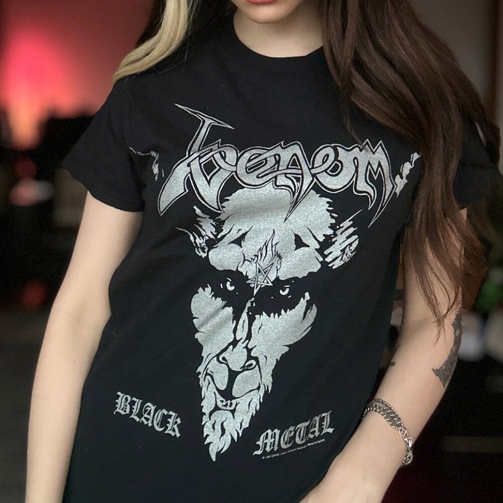Venom Black Metal T-Shirt Heavy Metal Band Fan Tee 99